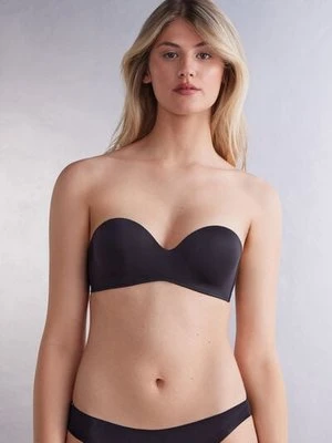 Intimissimi Biustonosz Opaska Gioia z Mikrofibry Ultralight Kobieta Czarny Rozmiar