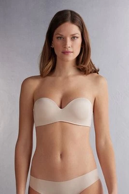 Intimissimi Biustonosz Opaska Gioia z Mikrofibry Ultralight Kobieta Naturalny Rozmiar