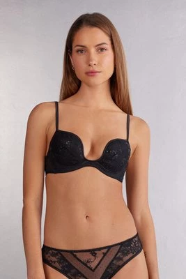 Intimissimi Biustonosz Push-Up Monica Couture de Nuit Kobieta Czarny Rozmiar