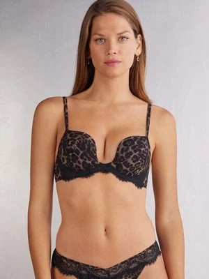 Intimissimi Biustonosz Push-Up Monica Luxurious Leopard Kobieta Z Nadrukiem Rozmiar