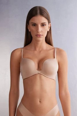 Intimissimi Biustonosz Push-up Monica z Mikrofibry Ultralight Kobieta Naturalny Rozmiar