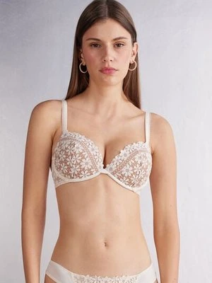 Intimissimi Biustonosz Push-Up Silvia Romance Yourself Kobieta Biały Rozmiar