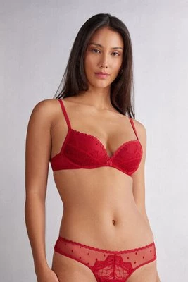 Intimissimi Biustonosz Super Push-up Gioia Winter of Love Kobieta Czerwony Rozmiar