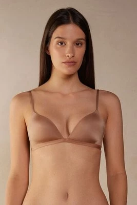 Intimissimi Biustonosz Trójkąt Tiziana z Mikrofibry Ultralight Kobieta Naturalny Rozmiar