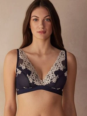 Intimissimi Biustonosz Trójkątny Lara Pretty Flowers Kobieta Niebieski Rozmiar