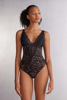 Intimissimi Body Luxurious Leopard Kobieta Z Nadrukiem Rozmiar