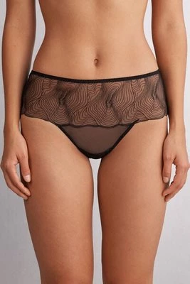 Intimissimi Brazyliany Culotte Hypnotic Details Kobieta Czarny Rozmiar