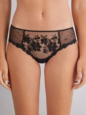 Intimissimi Brazyliany Culotte In Full Bloom Kobieta Czarny Rozmiar