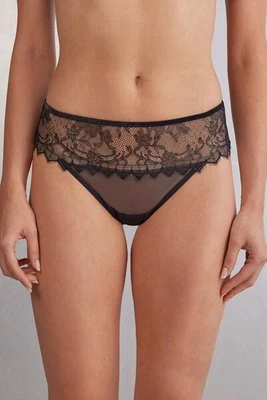 Intimissimi Brazyliany Culotte Intriguing Beauty Kobieta Czarny Rozmiar