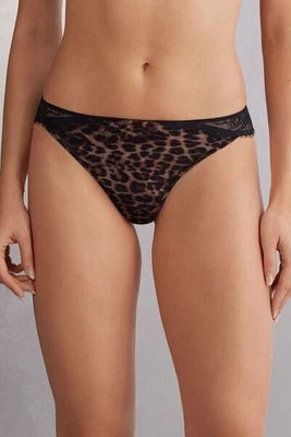 Intimissimi Brazyliany Luxurious Leopard Kobieta Z Nadrukiem Rozmiar