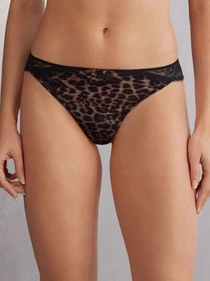 Intimissimi Brazyliany Luxurious Leopard Kobieta Z Nadrukiem Rozmiar