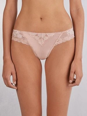 Intimissimi Brazyliany Satin Meets Lace Kobieta Jasnoróżowy Rozmiar