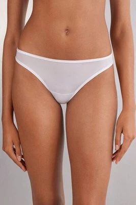 Intimissimi Brazyliany z Mikrofibry Ultralight Kobieta Biały Rozmiar