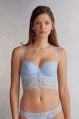 Intimissimi Bustier Balkonetka Sofia The Most Romantic Season Kobieta Jasnoniebieski Rozmiar