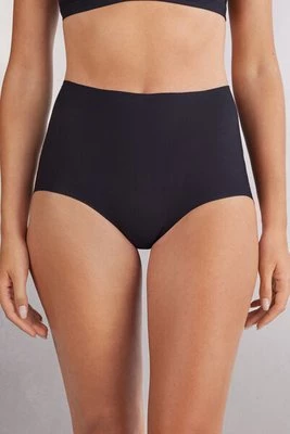 Intimissimi Figi culotte z wysokim stanem Superior Comfort Kobieta Czarny Rozmiar