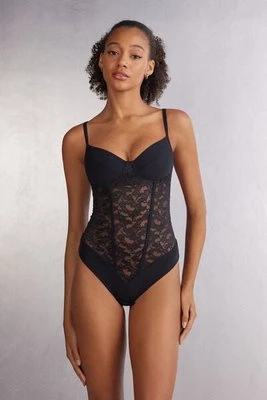 Intimissimi Koronkowe Body Delicate Pieces Kobieta Czarny Rozmiar