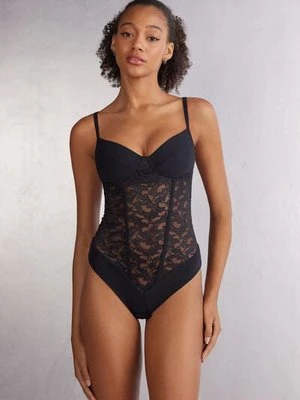 Intimissimi Koronkowe Body Delicate Pieces Kobieta Czarny Rozmiar