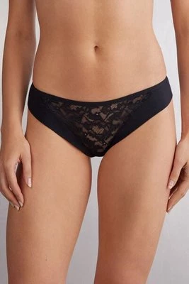 Intimissimi Koronkowe Brazyliany Delicate Pieces Kobieta Czarny Rozmiar