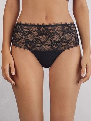 Intimissimi Koronkowe Brazyliany Typu Culotte Her Beauty Kobieta Czarny Rozmiar