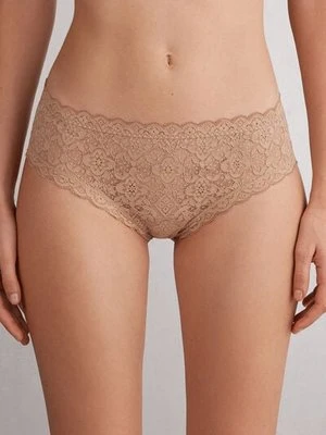 Intimissimi Koronkowe Figi Brazylijskie Culotte Kobieta Naturalny Rozmiar