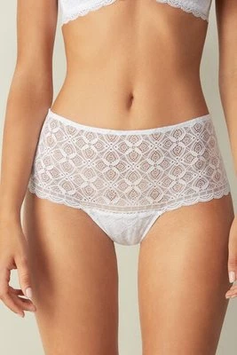 Intimissimi Koronkowe Figi Culotte Kobieta Biały Rozmiar