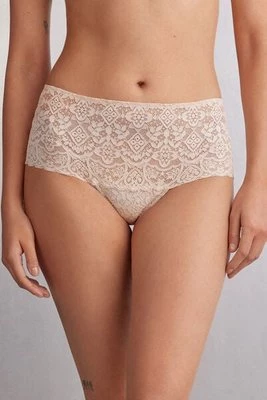 Intimissimi Koronkowe Figi Culotte Kobieta Naturalny Rozmiar