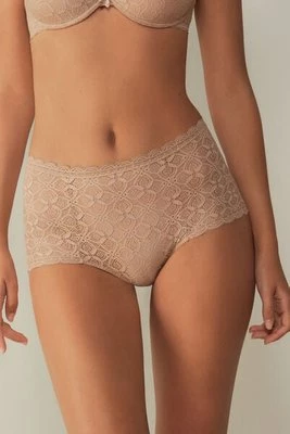 Intimissimi Koronkowe Figi Culotte Wysokie Kobieta Naturalny Rozmiar