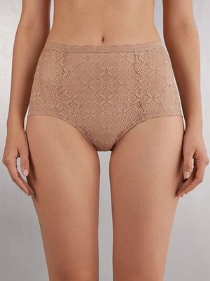 Intimissimi Koronkowe Figi Culotte Wysokie Kobieta Naturalny Rozmiar