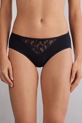 Intimissimi Koronkowe Figi Delicate Pieces Kobieta Czarny Rozmiar