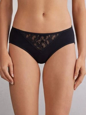 Intimissimi Koronkowe Figi Delicate Pieces Kobieta Czarny Rozmiar