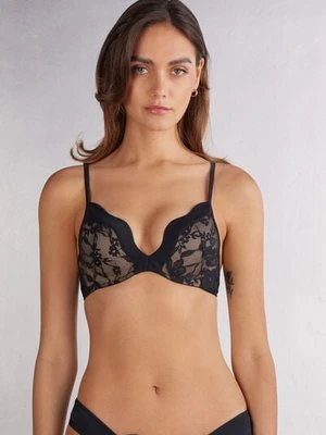 Intimissimi Koronkowy Biustonosz Push-Up Monica The Art of Romance Kobieta Czarny Rozmiar