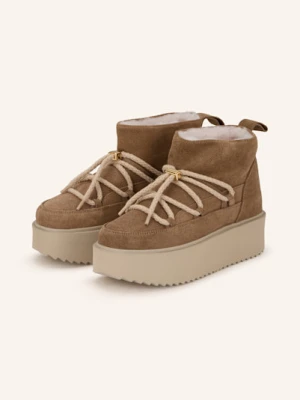 Inuikii Botki Na Platformie beige