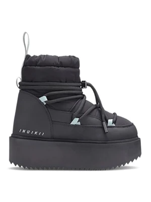 INUIKII Botki zimowe "Technical Platform" w kolorze czarnym rozmiar: 39