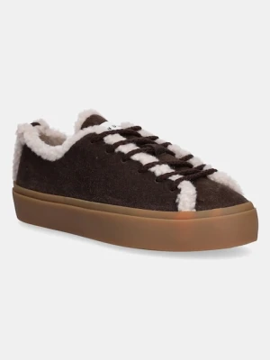 Inuikii buty Shearling Low damskie kolor brązowy 1001.001.0242.152