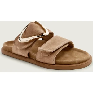 INUIKII Klapki DREAMER BUCKLE | zamsz