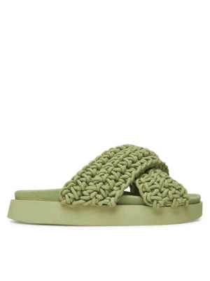 Inuikii Klapki Woven 70104-105 Zielony