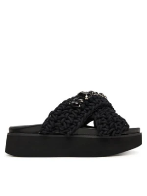 Inuikii Klapki Woven Stones Platform 1004.005.0043 Czarny