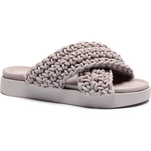 INUIKII Klapki | z dodatkiem skóry