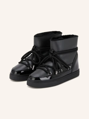 Inuikii Lakierowane Botki Glossy schwarz CZARNY