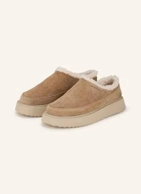 Inuikii Pantofle Na Platformie Classic Micro beige