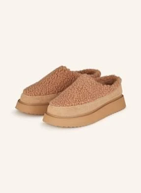 Inuikii Pantofle Na Platformie Curly Micro beige