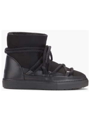 INUIKII Skórzane botki zimowe "Classic" w kolorze czarnym rozmiar: 40