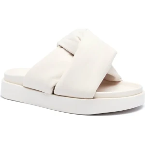 INUIKII Skórzane klapki soft crossed