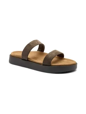 INUIKII Skórzane klapki STRAPPY