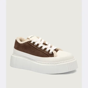 INUIKII Skórzane sneakersy MATILDA CURLY | shearling