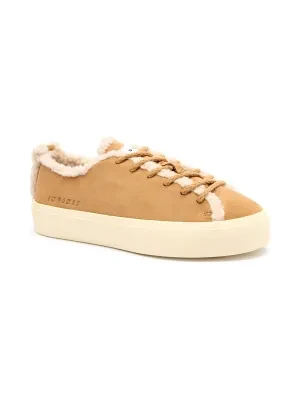 INUIKII Skórzane sneakersy | shearling