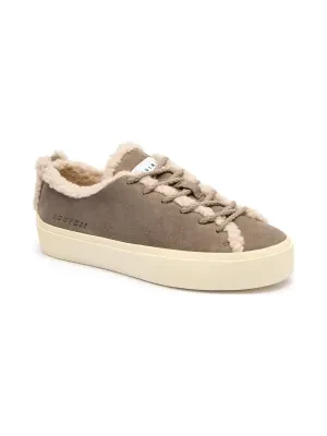 INUIKII Skórzane sneakersy | shearling