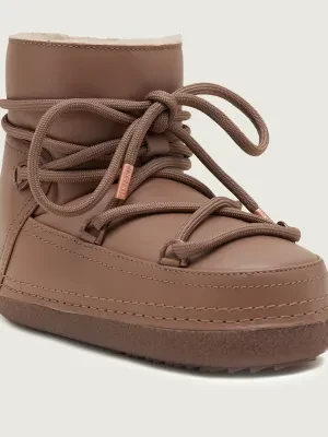 INUIKII Śniegowce | z dodatkiem wełny | skóra