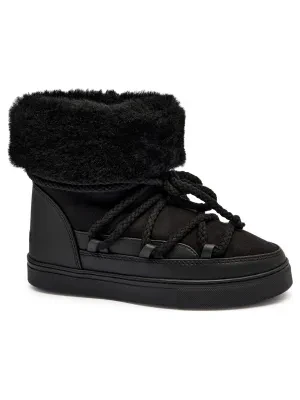 INUIKII Skórzane śniegowce CLASSIC HIGH | shearling