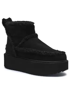 INUIKII Śniegowce Inuikii X Coccinelle Classic Low | shearling | zamsz